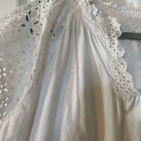 LOFT split neck tee - Picture 2 of 2